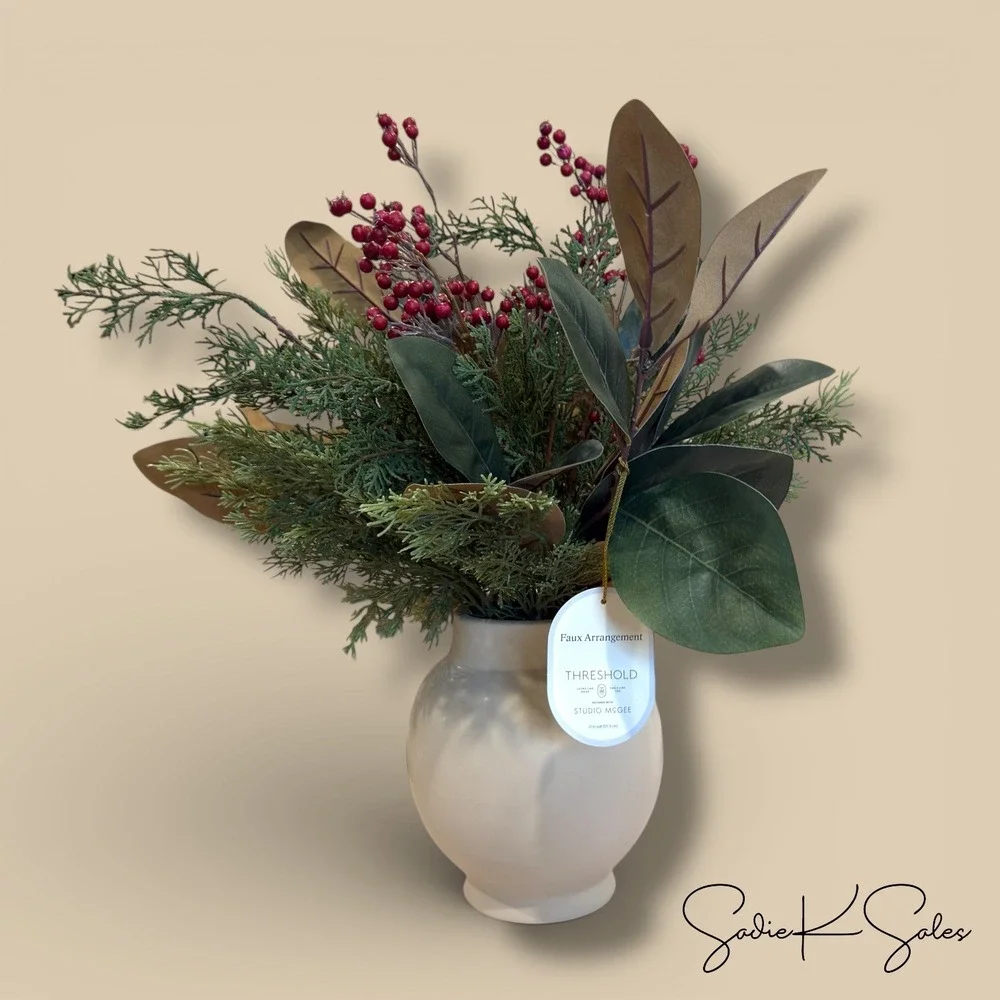 XL Christmas Mix Arrangement – Threshold Studio McGee, Target‎ 2025